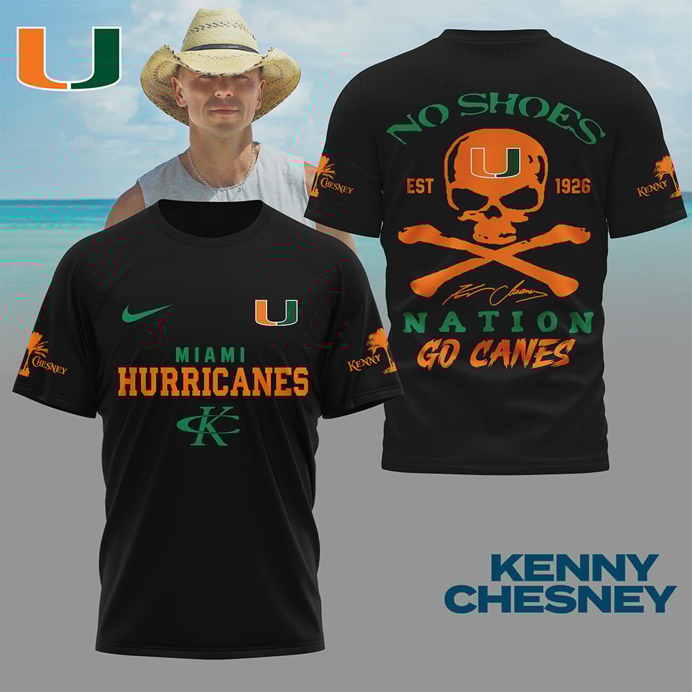 Miami Hurricanes | Premium NCAA KNCN Fan 3D Shirt NY - Image 2