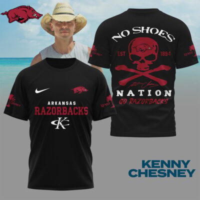 Alternative view of Arkansas Razorbacks | Premium NCAA KNCN Fan 3D Shirt NY