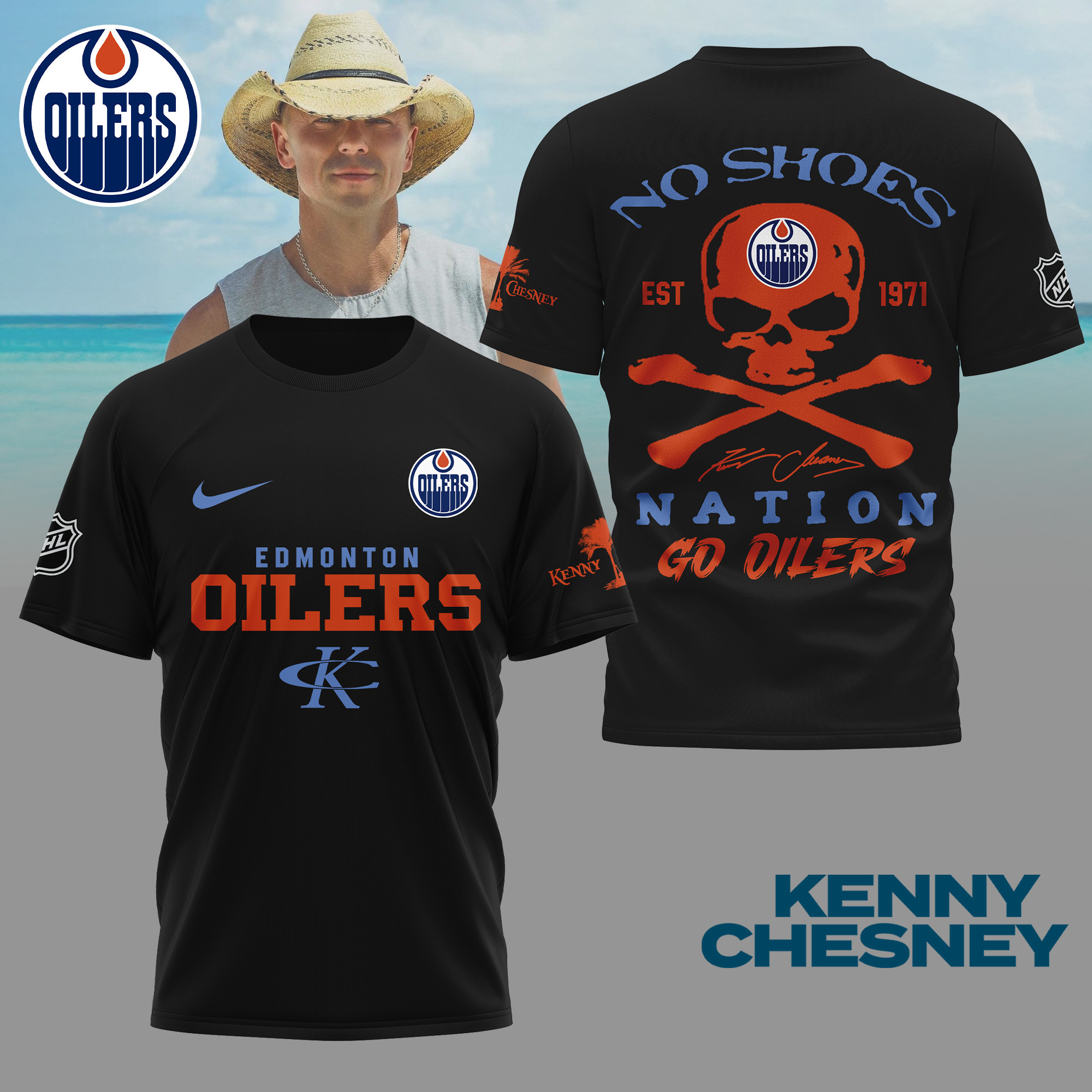 Edmonton Oilers | Premium NHL KNCN 3D Shirt NY - Image 2