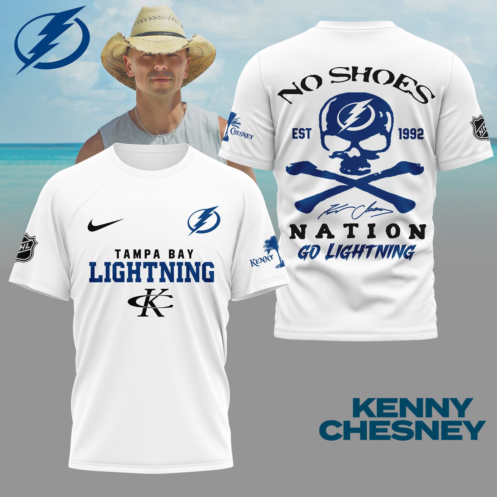 Tampa Bay Lightning | Premium NHL KNCN 3D Shirt NY