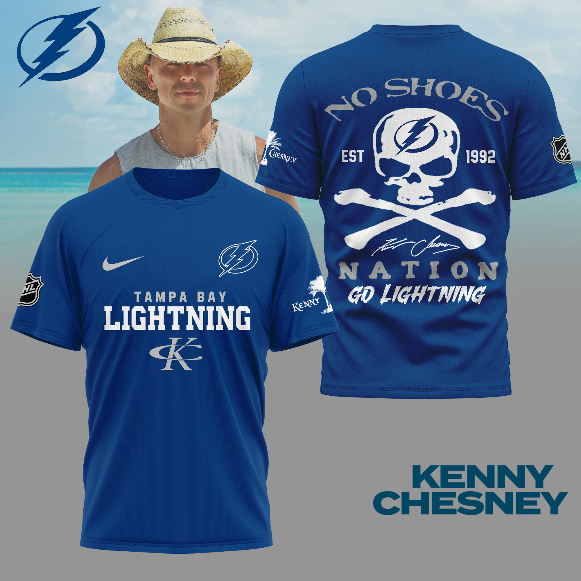 Tampa Bay Lightning | Premium NHL KNCN 3D Shirt NY - Image 4