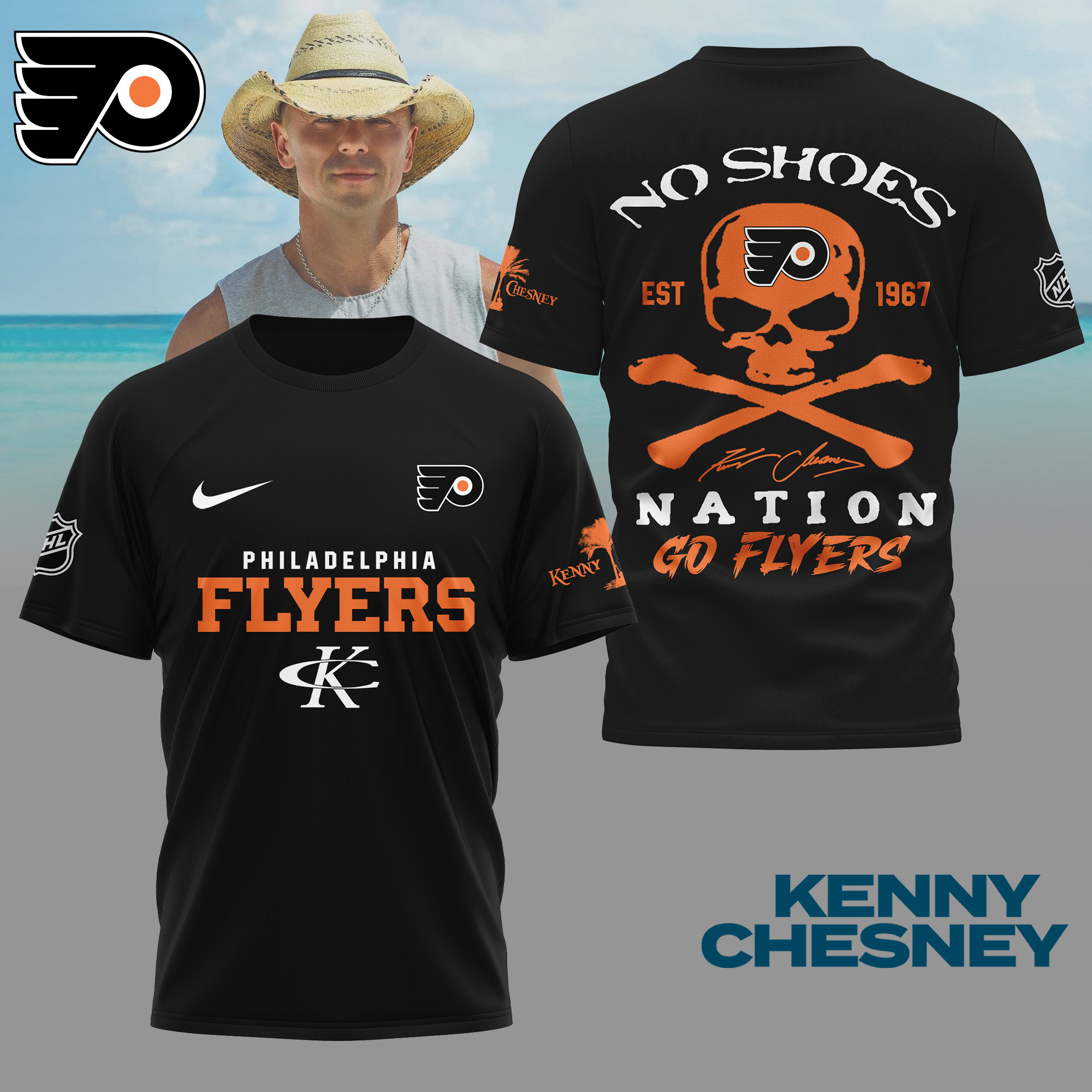 Philadelphia Flyers | Premium NHL KNCN 3D Shirt NY - Image 2
