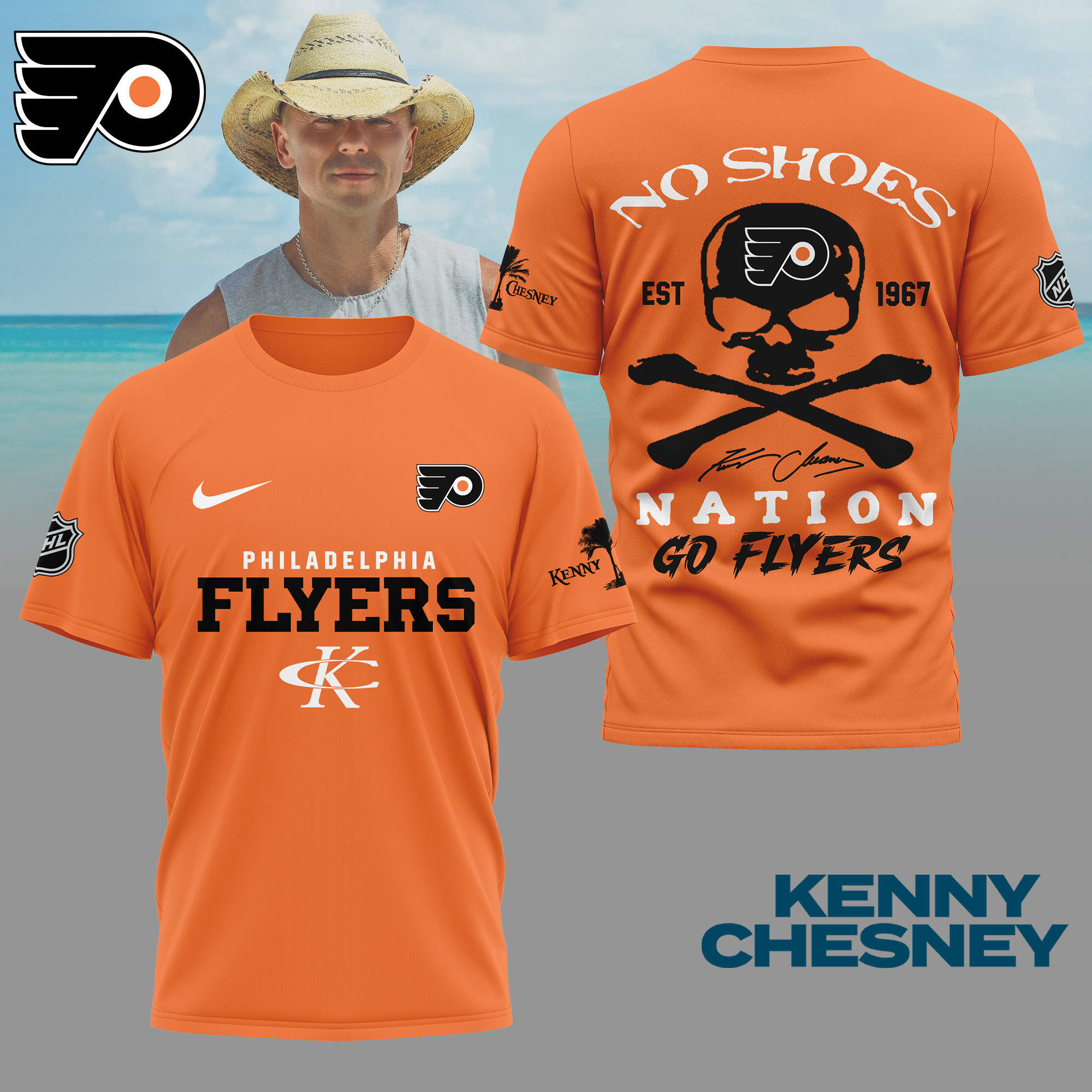 Philadelphia Flyers | Premium NHL KNCN 3D Shirt NY - Image 3