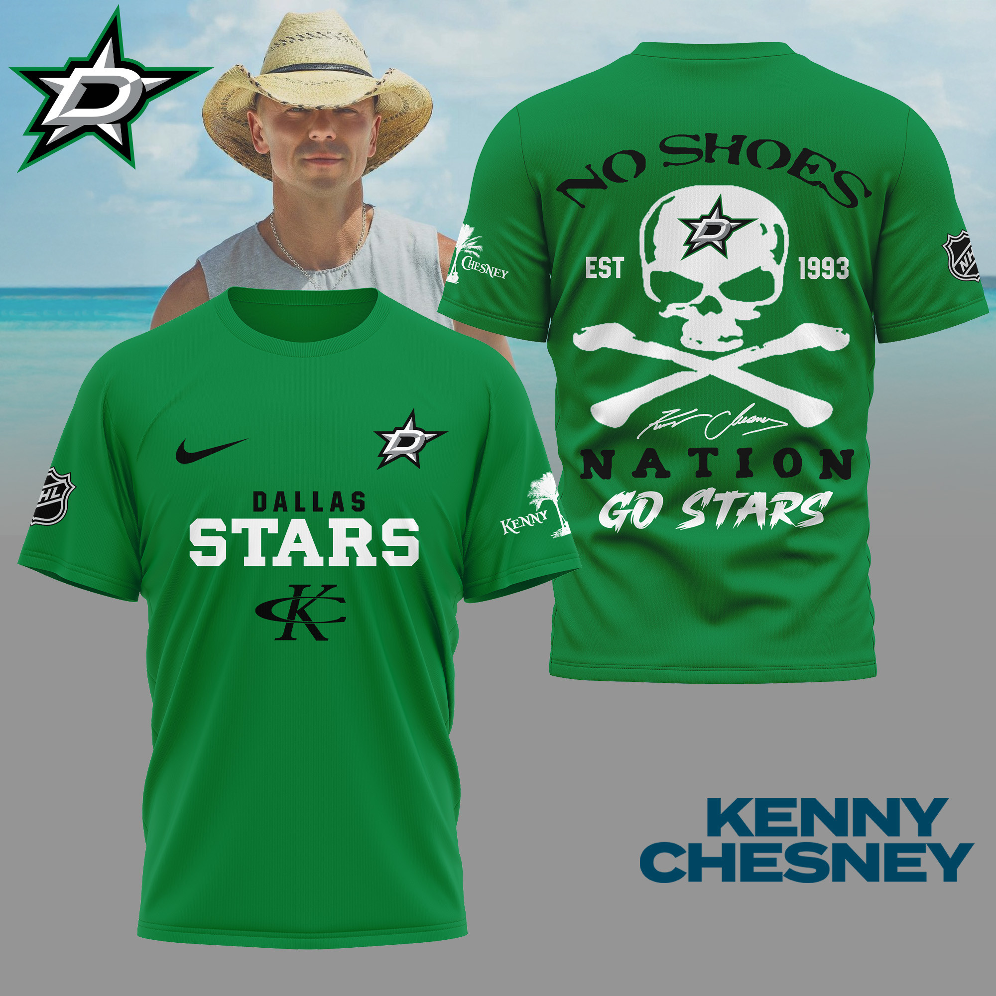 Dallas Stars | Premium NHL KNCN 3D Shirt NY - Image 4