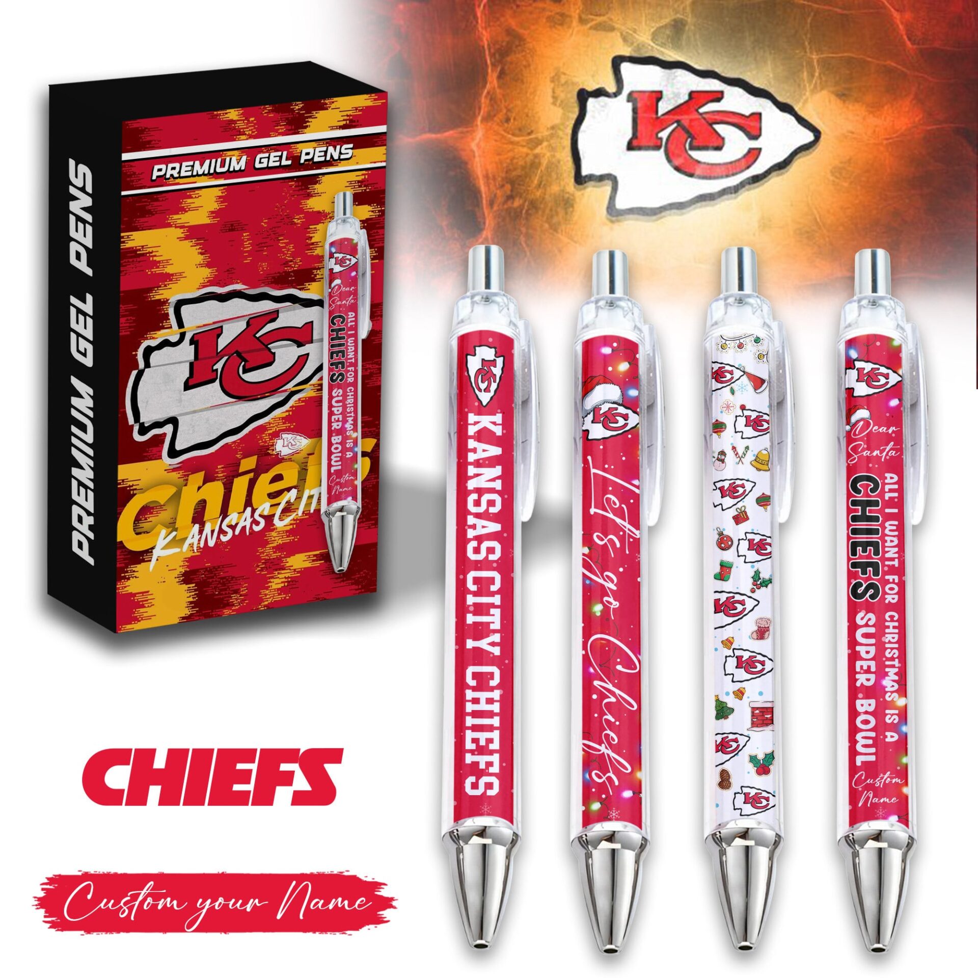 Kansas City Chiefs | Premium NFL Ballpoint Pen