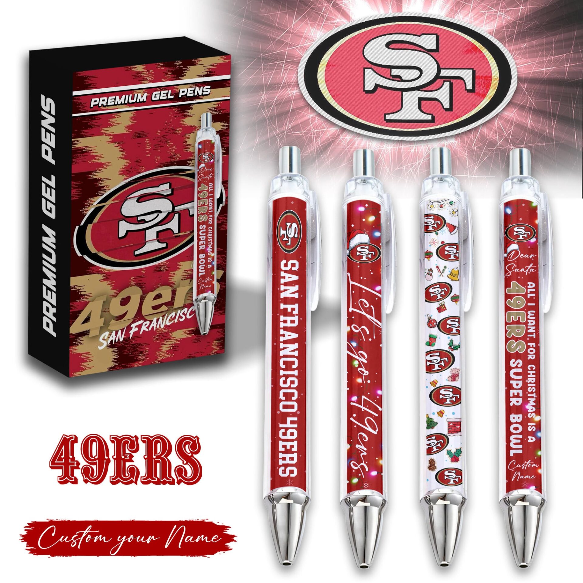 San Francisco 49ers | Premium NFL Ballpoint Pen