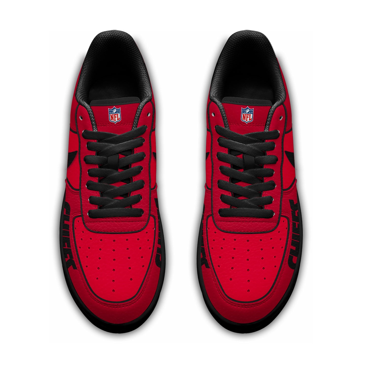 Kansas City Chiefs | Premium NFL Custom AF1 Shoes NY - Image 3