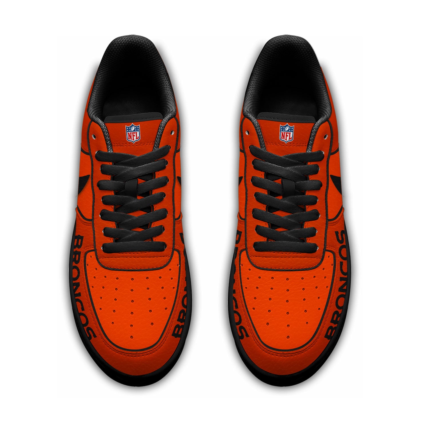 Denver Broncos | Premium NFL Custom AF1 Shoes NY - Image 3