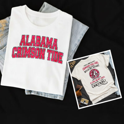 Alternative view of Alabama Crimson Tide | Premium NCAA Girl Fan 3D Shirt