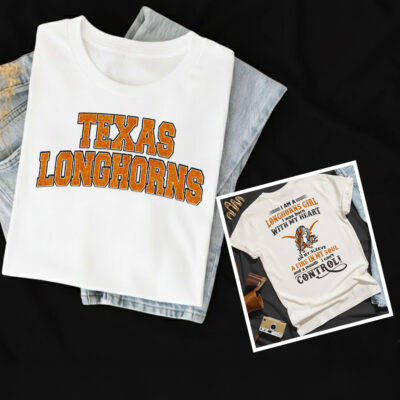 Alternative view of Texas Longhorns | Premium NCAA Girl Fan 3D Shirt
