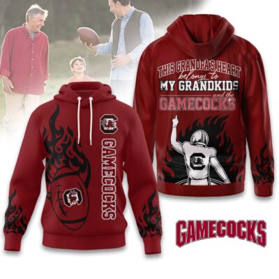 Alternative view of South Carolina Gamecocks | Premium NCAA Football Grandpa Hoodie