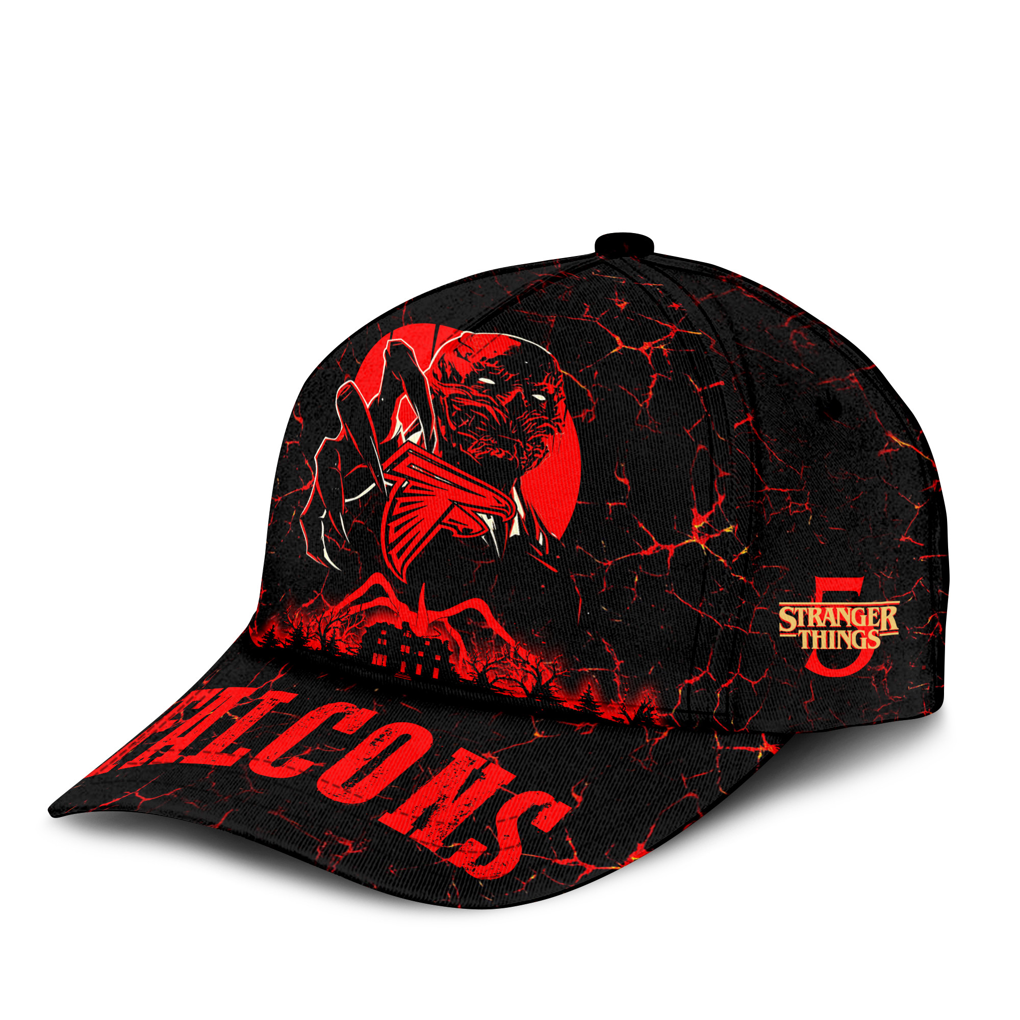 Atlanta Falcons | Premium NFL Stranger Things Classic Cap - Image 4