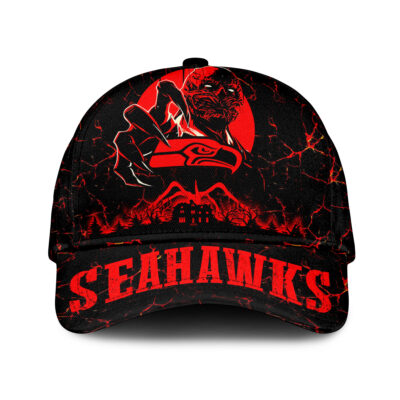 Alternative view of Seattle Seahawks | Premium NFL Stranger Things Classic Cap