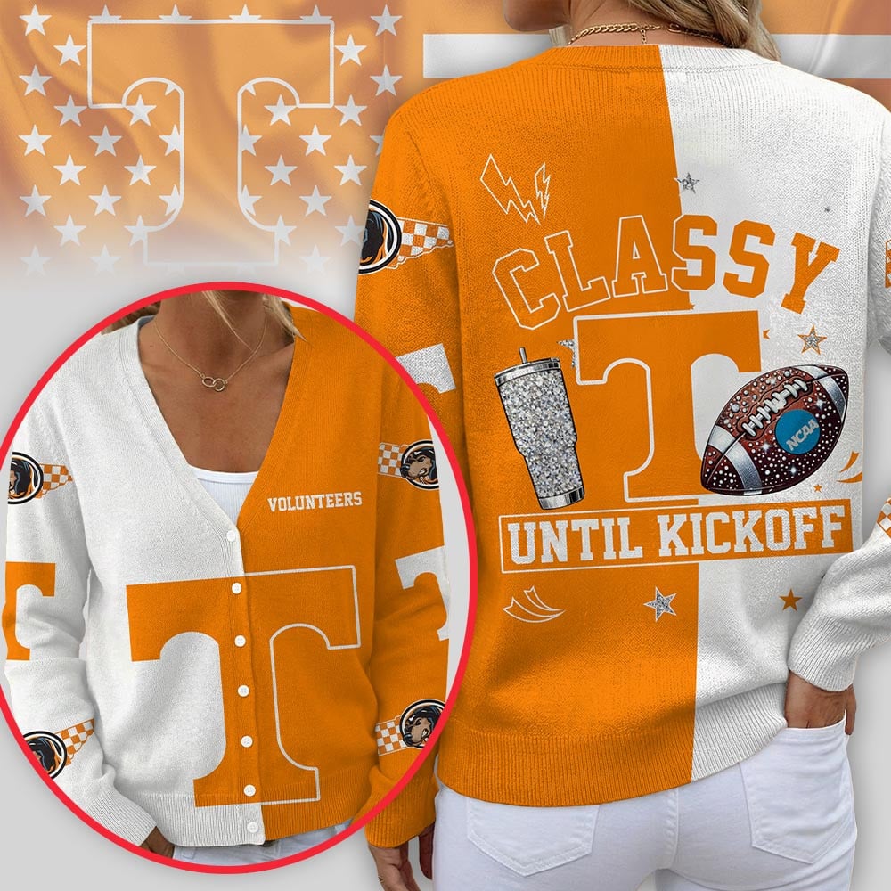 Tennessee Volunteers | Premium NCAA Game Day V-neck Cardigan
