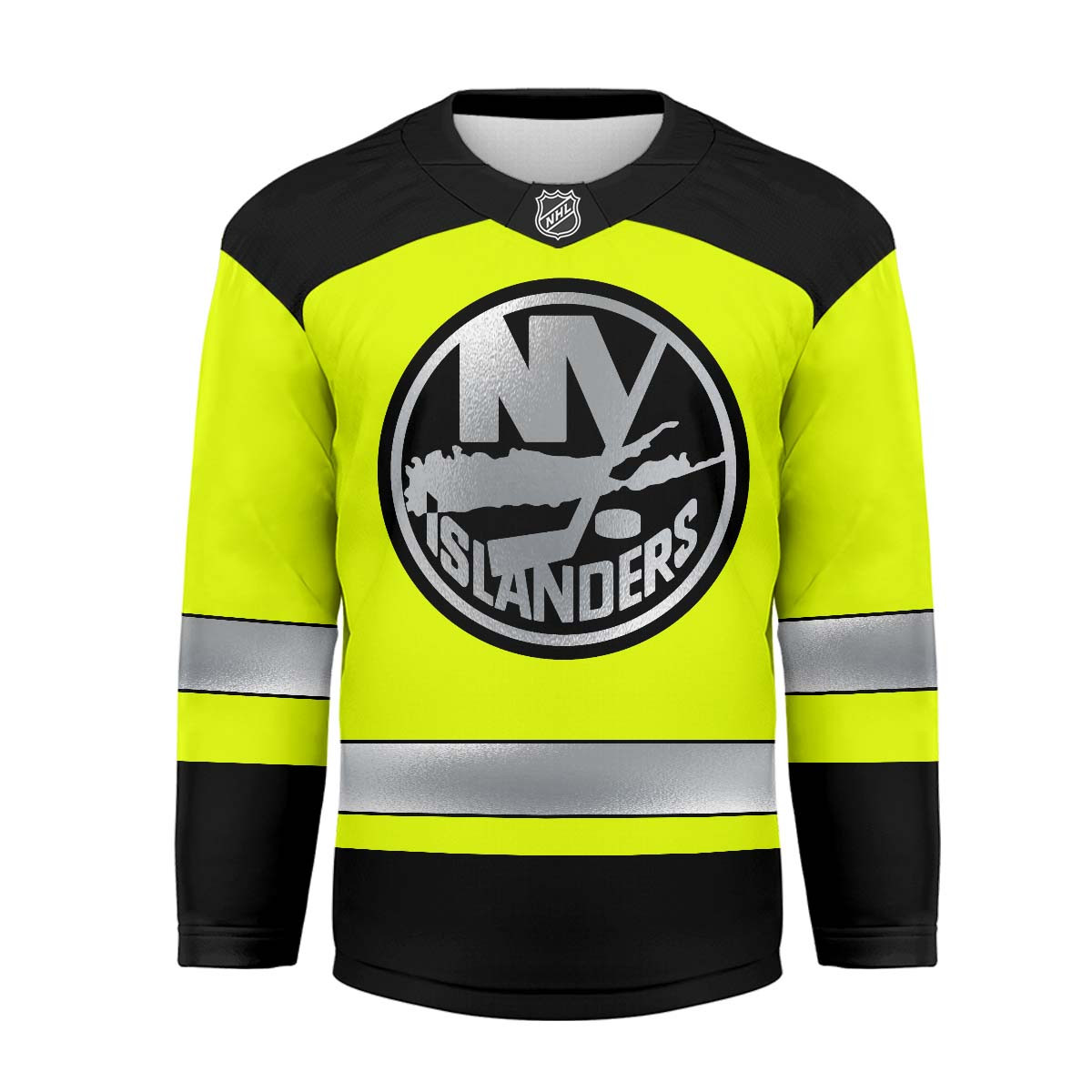New York Islanders | Premium NHL Hi-Vis Safety Hockey Jersey - Image 3