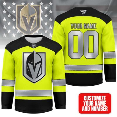 Vegas Golden Knights | Premium NHL Hi-Vis Safety Hockey Jersey