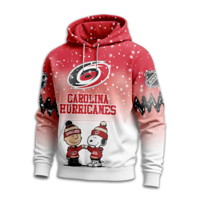 Alternative view of Carolina Hurricanes | Premium NHL Peanuts Hoodie