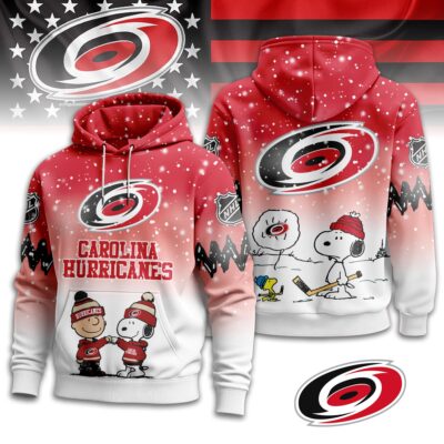 Carolina Hurricanes | Premium NHL Peanuts Hoodie
