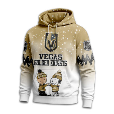 Alternative view of Vegas Golden Knights | Premium NHL Peanuts Hoodie