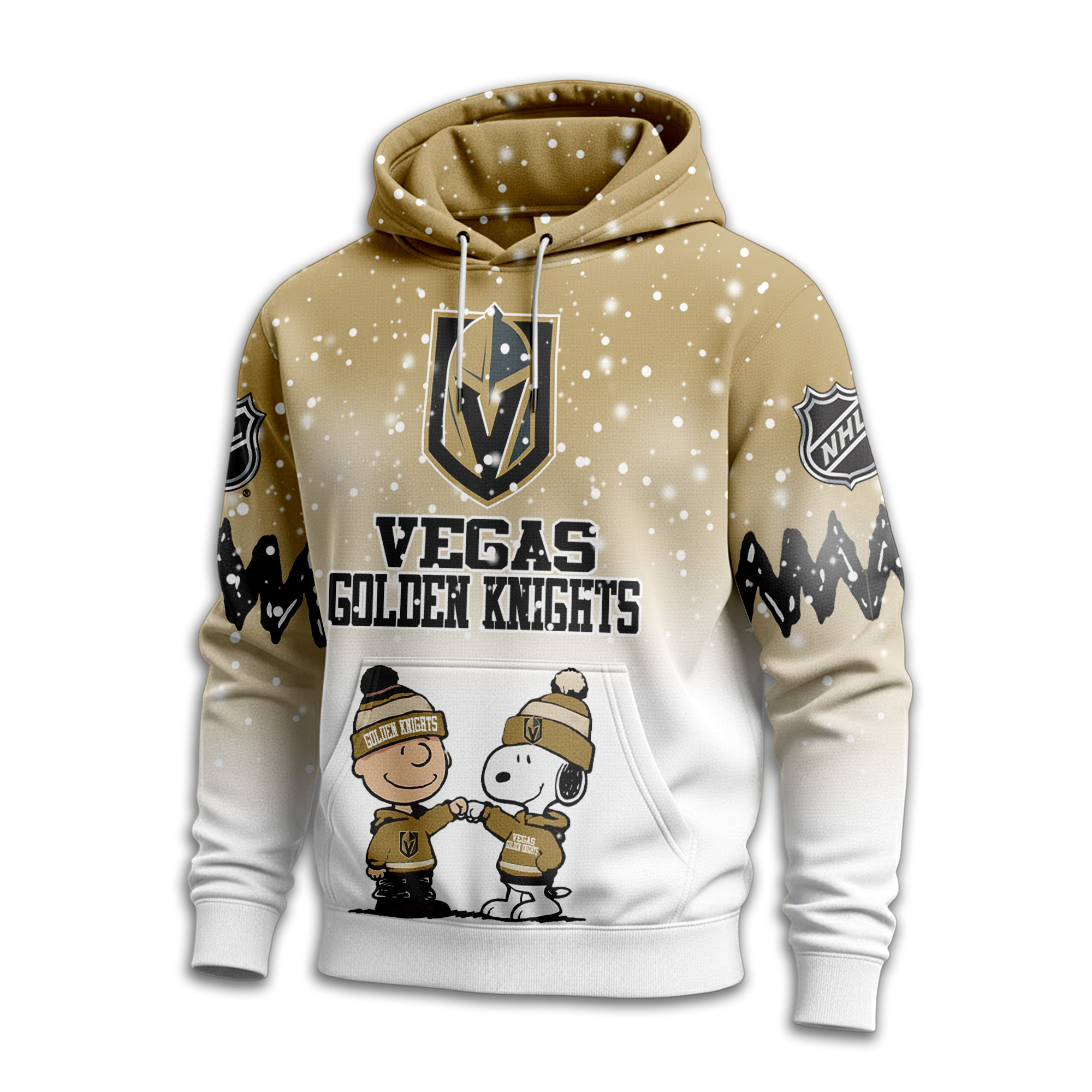 Vegas Golden Knights | Premium NHL Peanuts Hoodie - Image 2