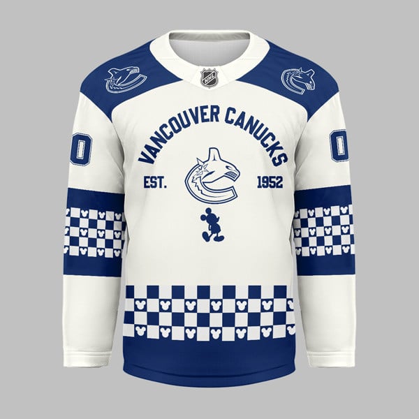 Vancouver Canucks | Premium NHL Disney Game Day Hockey Jersey - Image 2