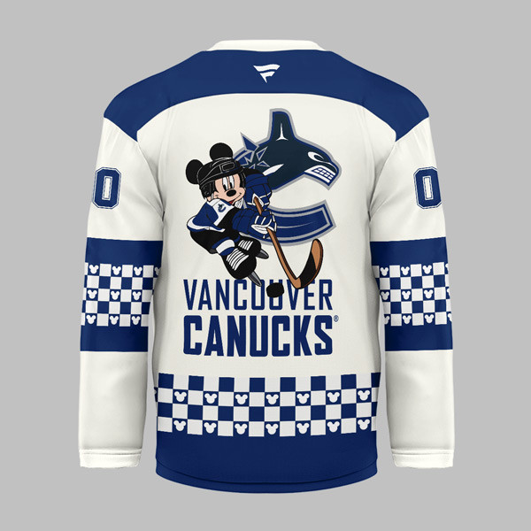 Vancouver Canucks | Premium NHL Disney Game Day Hockey Jersey - Image 3