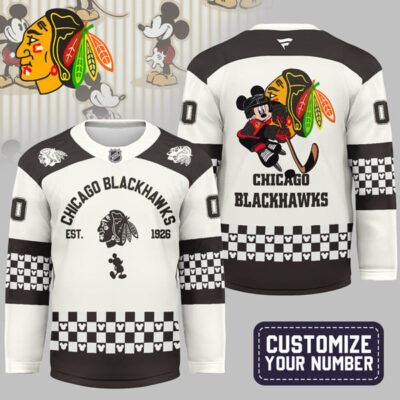 Chicago Blackhawks | Premium NHL Disney Game Day Hockey Jersey