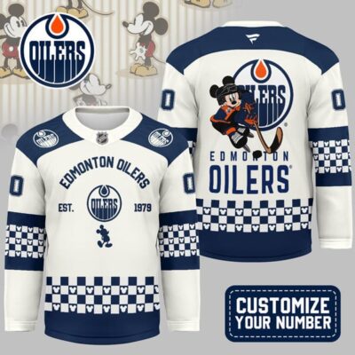 Edmonton Oilers | Premium NHL Disney Game Day Hockey Jersey