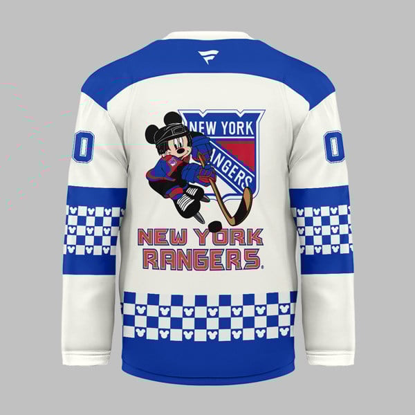 New York Rangers | Premium NHL Disney Game Day Hockey Jersey - Image 2