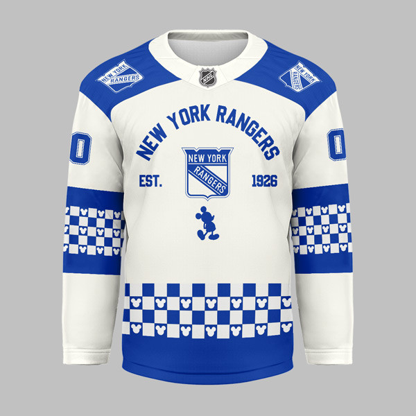 New York Rangers | Premium NHL Disney Game Day Hockey Jersey - Image 3