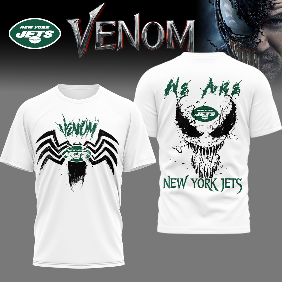 New York Jets | Premium NFL We Are Venom 3D Shirt NP - Image 2