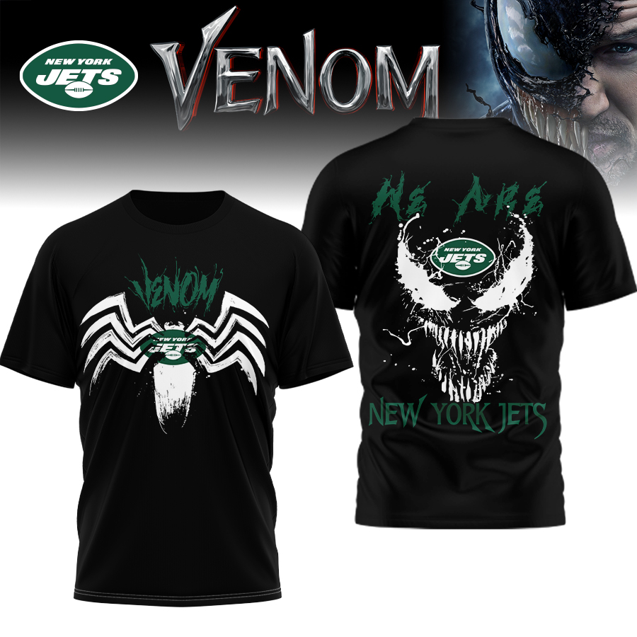 New York Jets | Premium NFL We Are Venom 3D Shirt NP