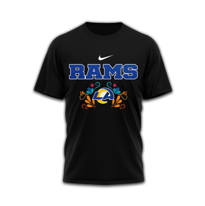 Los Angeles Rams | Premium NFL Day of the Dead 3D Shirt TD - Image 3