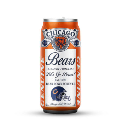 Alternative view of Chicago Bears | Premium NFL Budweiser Can Tumbler