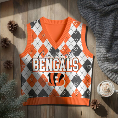 Alternative view of Chicago Bears | Premium NFL Argyle Knit Sweater Vest