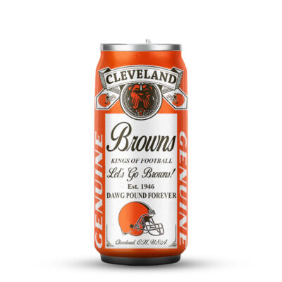 Alternative view of Cleveland Browns | Premium NFL Budweiser Can Tumbler