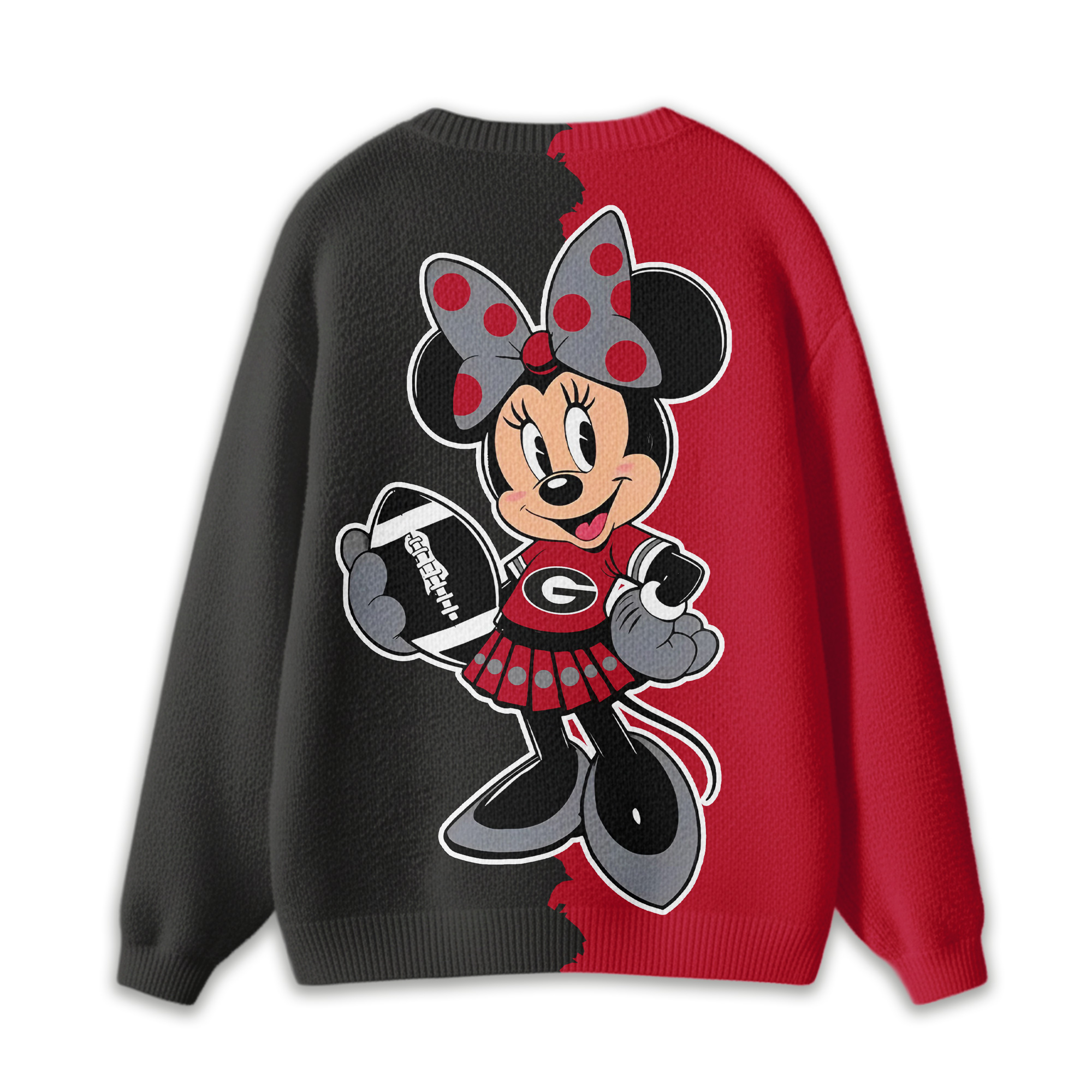 Georgia Bulldogs | Premium NCAA Minnie Mouse Cardigan - Image 4