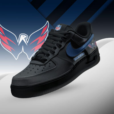 Washington Capitals | Premium NHL Teams Black AF1 Shoes