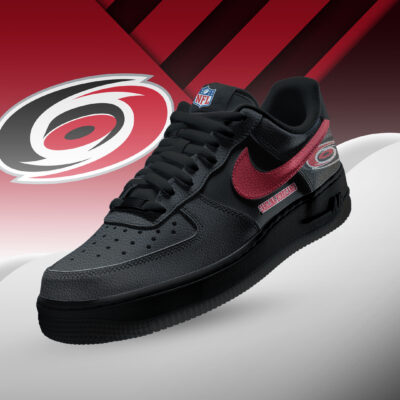 Carolina Hurricanes | Premium NHL Teams Black AF1 Shoes