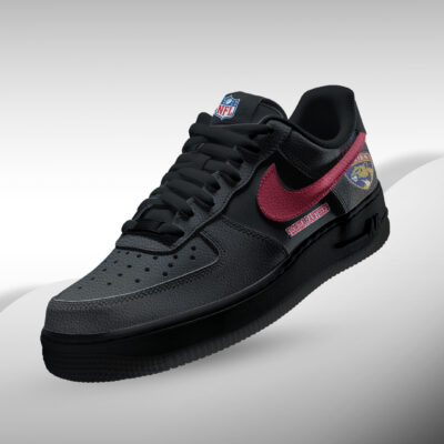 Alternative view of Florida Panthers | Premium NHL Teams Black AF1 Shoes