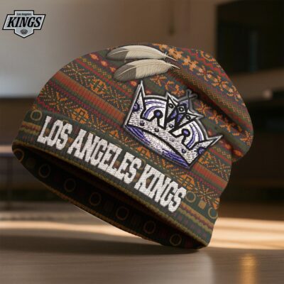 Los Angeles Kings | Premium NHL Feathered Beanie Hat