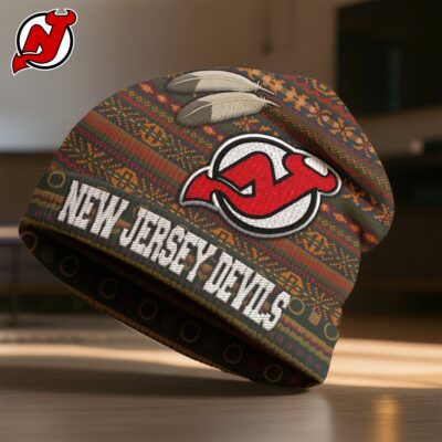 New Jersey Devils | Premium NHL Feathered Beanie Hat