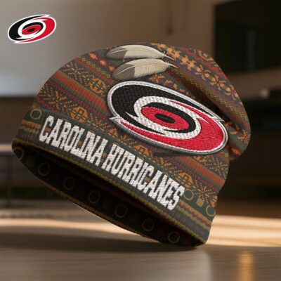 Carolina Hurricanes | Premium NHL Feathered Beanie Hat