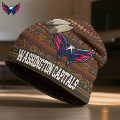 Washington Capitals | Premium NHL Feathered Beanie Hat