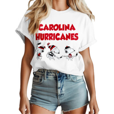 Alternative view of Carolina Hurricanes | Premium NHL Peanut Hockey T-shirt HY