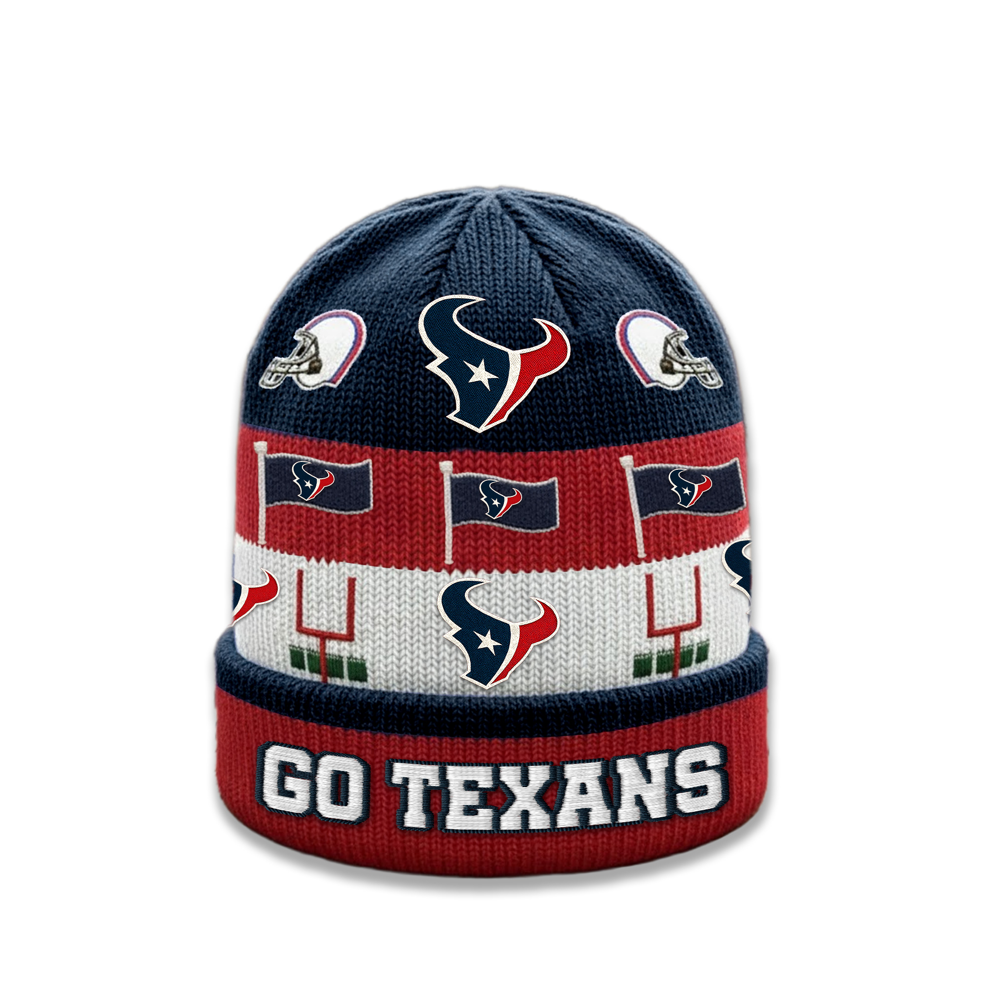 Houston Texans | Premium NFL Game Day Fan Beanie Beanie Hat - Image 2