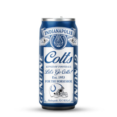 Alternative view of Indianapolis Colts | Premium NFL Budweiser Can Tumbler