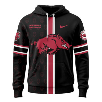 Alternative view of Arkansas Razorbacks | Premium NCAA Custom Pride Nation Hoodie NY