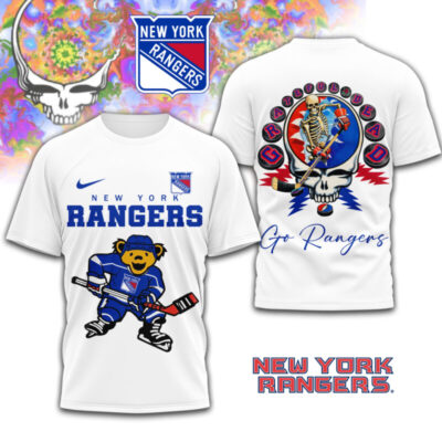 New York Rangers | Premium NHL Deadhead 3D Shirt
