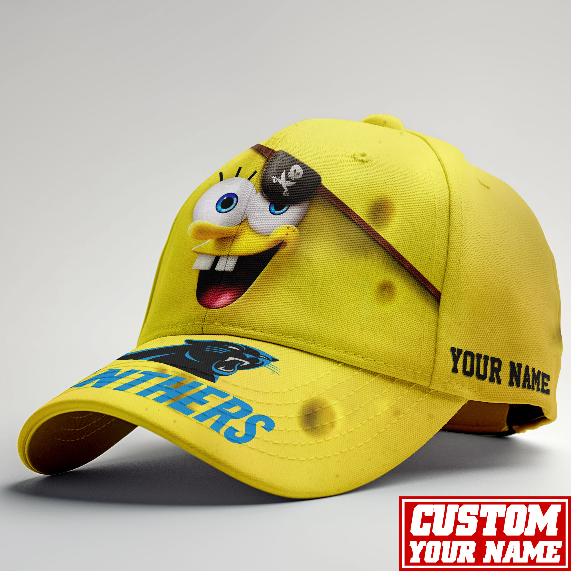 Carolina Panthers | Premium NFL Spongebob Classic Cap NP - Image 2